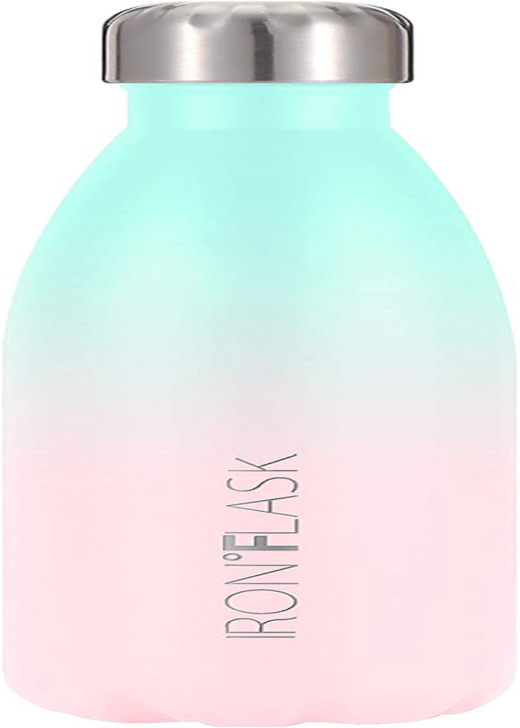 Retro Sports Water Bottle - 17 Oz, Vacuum Insulated Stainless Steel, Hot Cold, Double Walled, Thermo Mug, Cola Metal Canteen